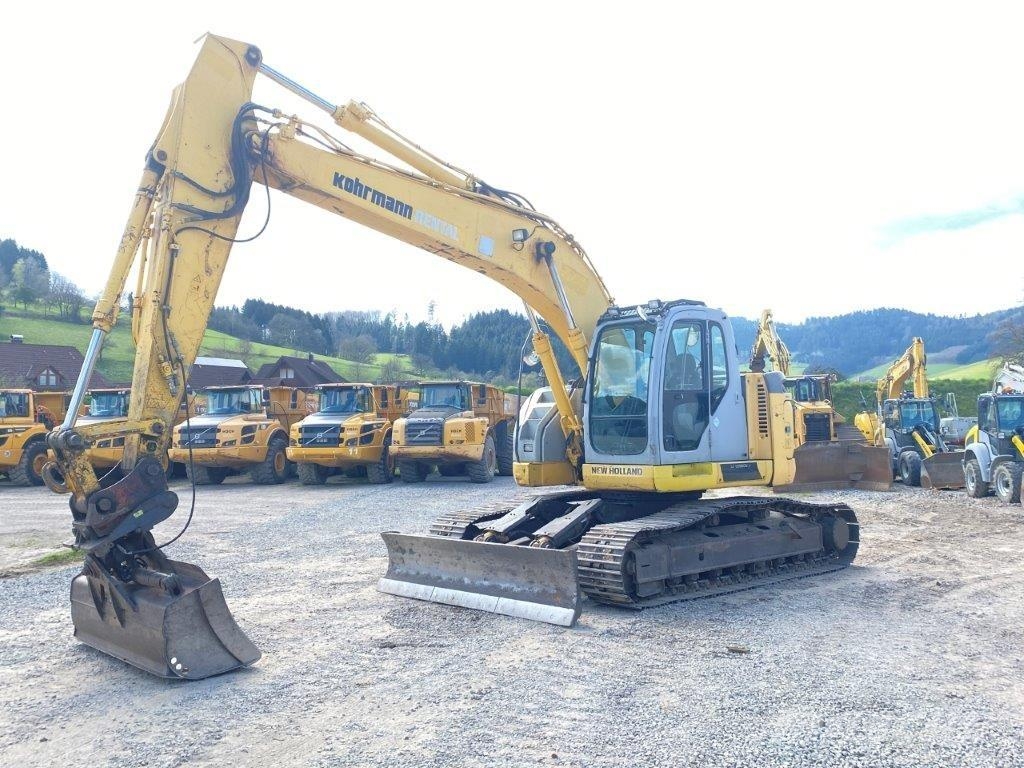 New Holland E225 B SR Kurzheckbagger MS21 KLIMA Rupsgraafmachines