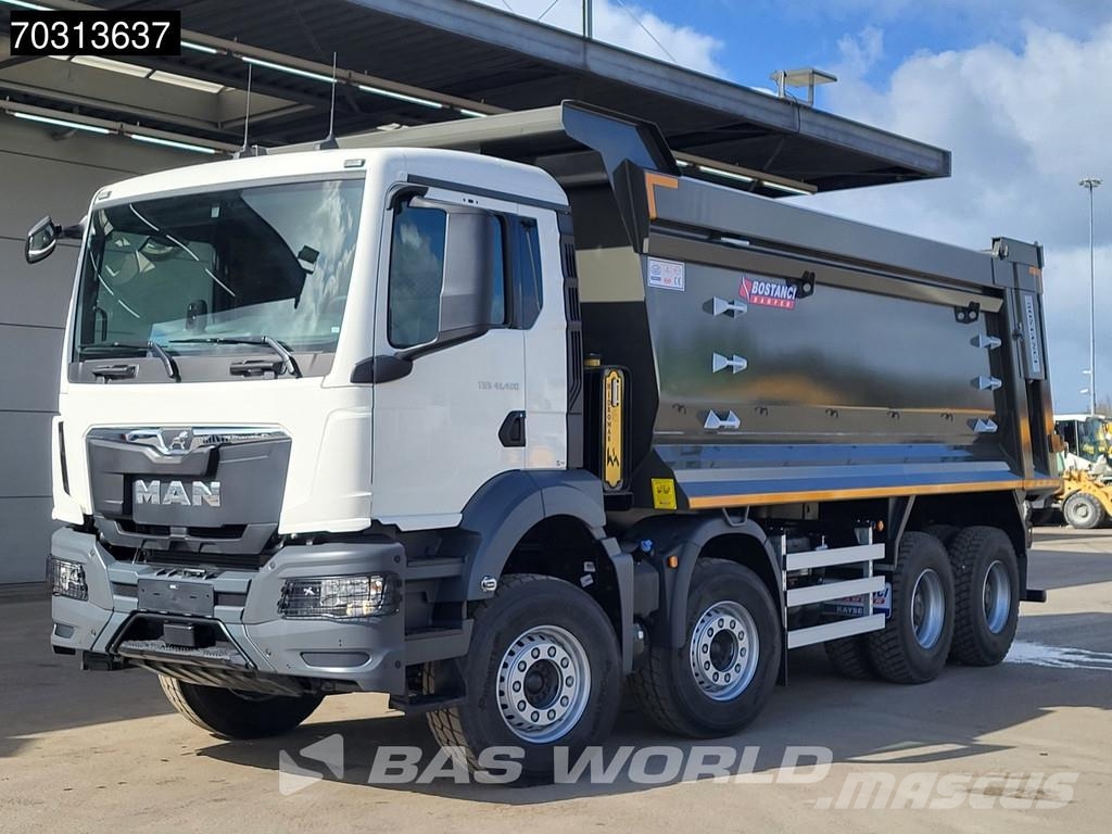 MAN TGS 41.480 8X4 NEW! 26m3 Tipper Full Steel Big-Axl Bañeras basculantes usadas