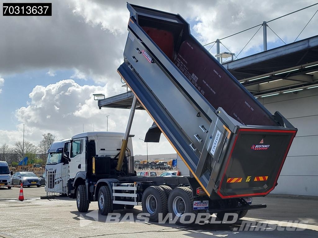 MAN TGS 41.480 8X4 NEW! 26m3 Tipper Full Steel Big-Axl Bañeras basculantes usadas