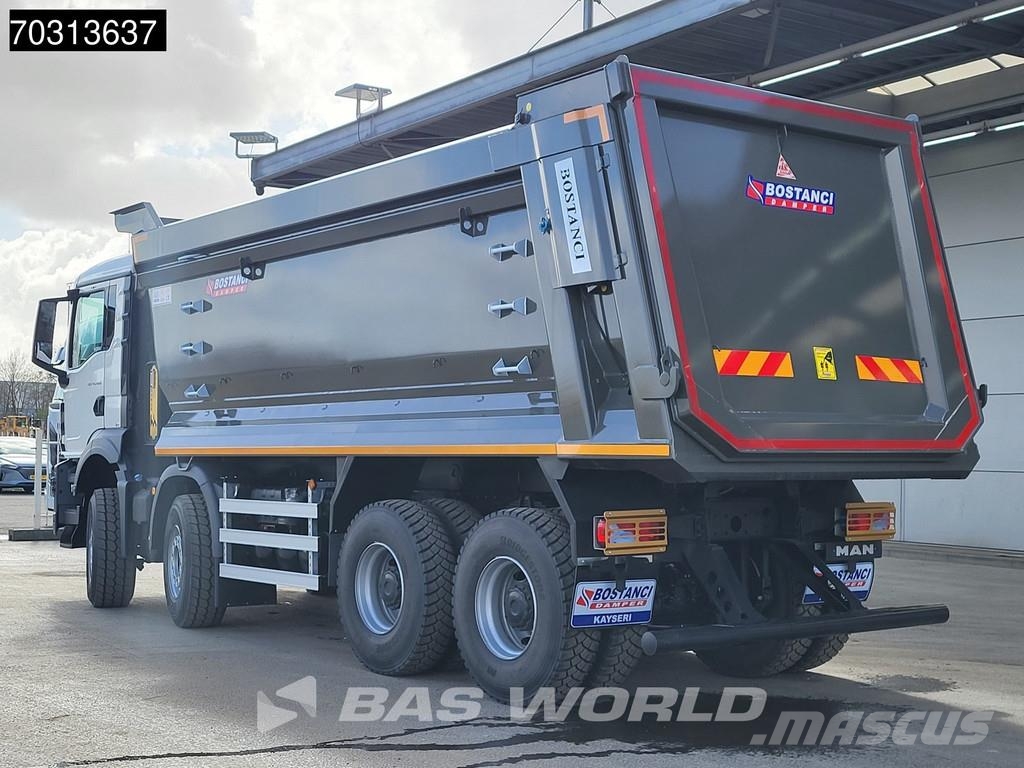 MAN TGS 41.480 8X4 NEW! 26m3 Tipper Full Steel Big-Axl Bañeras basculantes usadas