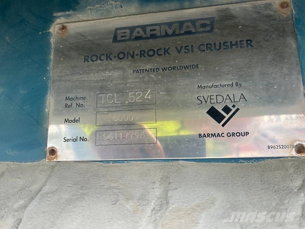 Svedala Barmac 6000 Drobilci