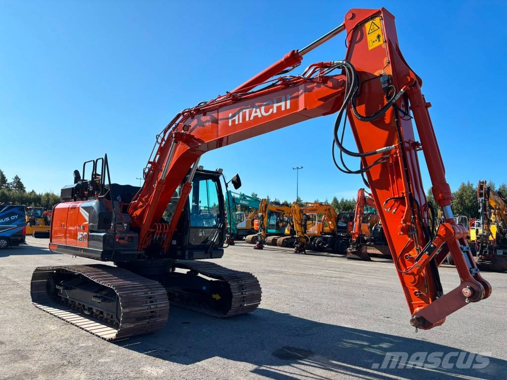 Hitachi 160 LC / Pienet tunnit, Rasvari, Stage V Εκσκαφείς με ερπύστριες