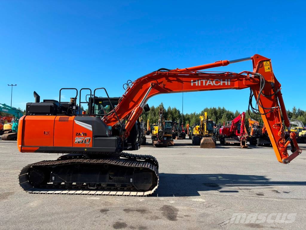 Hitachi 160 LC / Pienet tunnit, Rasvari, Stage V Εκσκαφείς με ερπύστριες