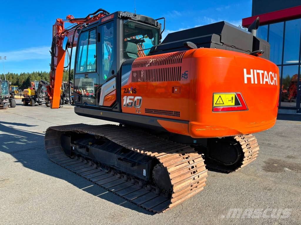 Hitachi 160 LC / Pienet tunnit, Rasvari, Stage V Εκσκαφείς με ερπύστριες