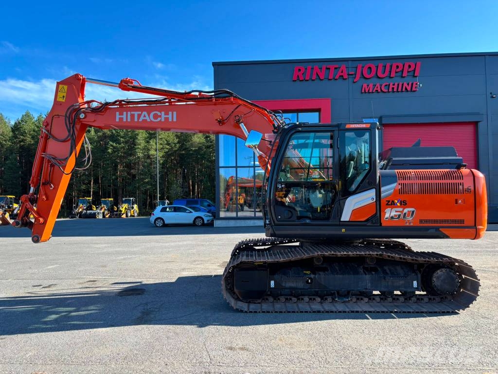 Hitachi 160 LC / Pienet tunnit, Rasvari, Stage V Εκσκαφείς με ερπύστριες