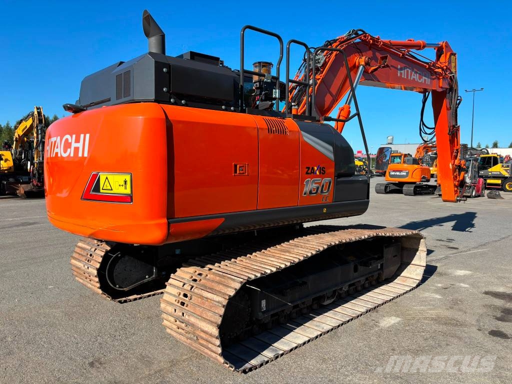 Hitachi 160 LC / Pienet tunnit, Rasvari, Stage V Εκσκαφείς με ερπύστριες