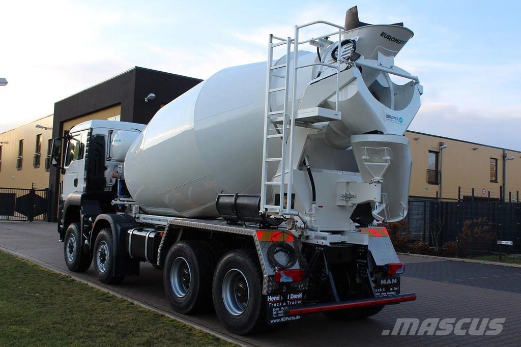 MAN TGS MAN TGS 37.480 BB 8x8 EuromixMTP EM 10 L Camion malaxeur