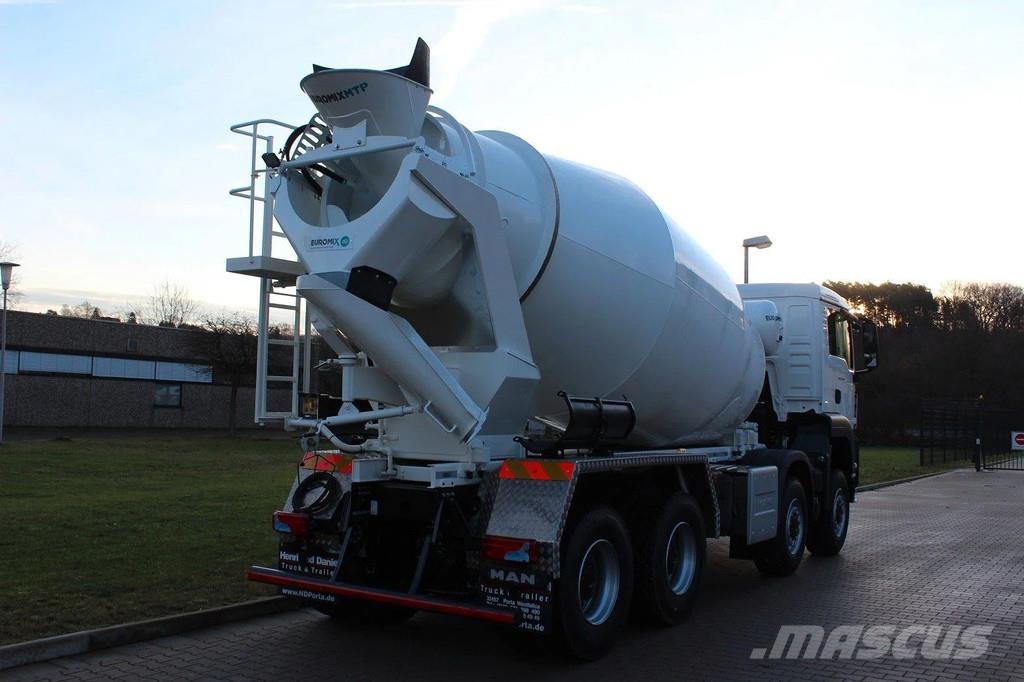 MAN TGS MAN TGS 37.480 BB 8x8 EuromixMTP EM 10 L Camion malaxeur