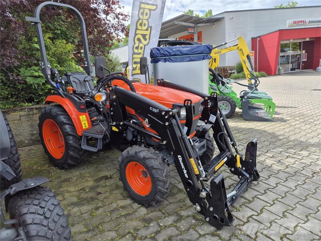 Kubota EK 1-261 + Quicke Lader C09S + Radialreifen Traktoren