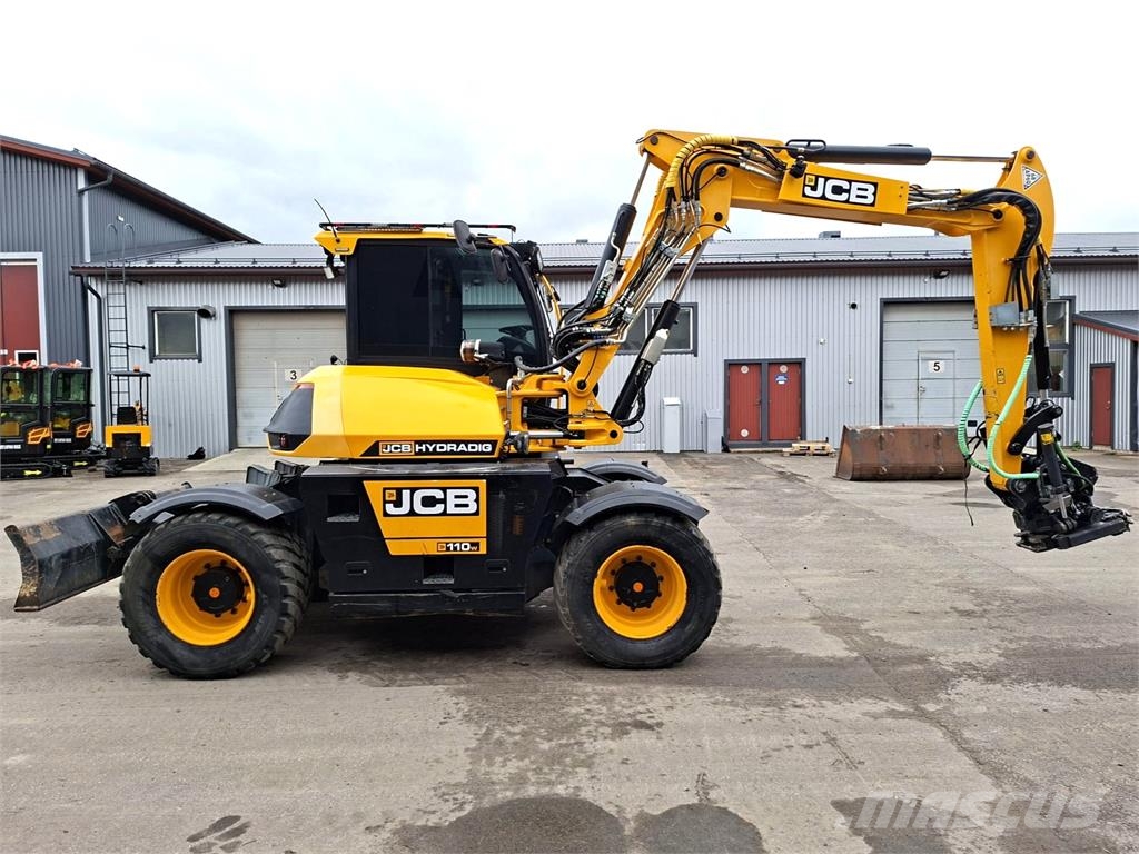 JCB HYDRADIG 110W PYÖRITTÄJÄLLÄ Wheeled excavators