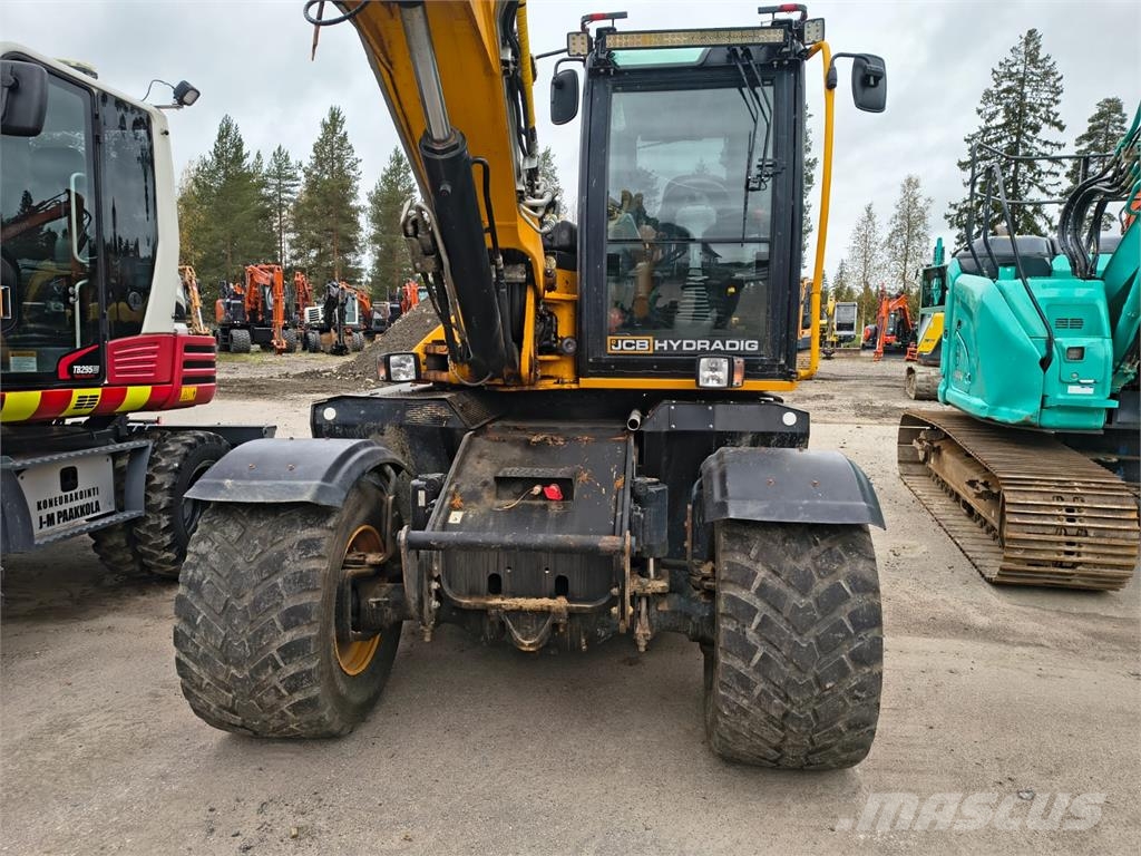 JCB HYDRADIG 110W PYÖRITTÄJÄLLÄ Pyöräkaivukoneet