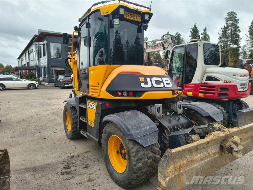 JCB HYDRADIG 110W PYÖRITTÄJÄLLÄ Pyöräkaivukoneet