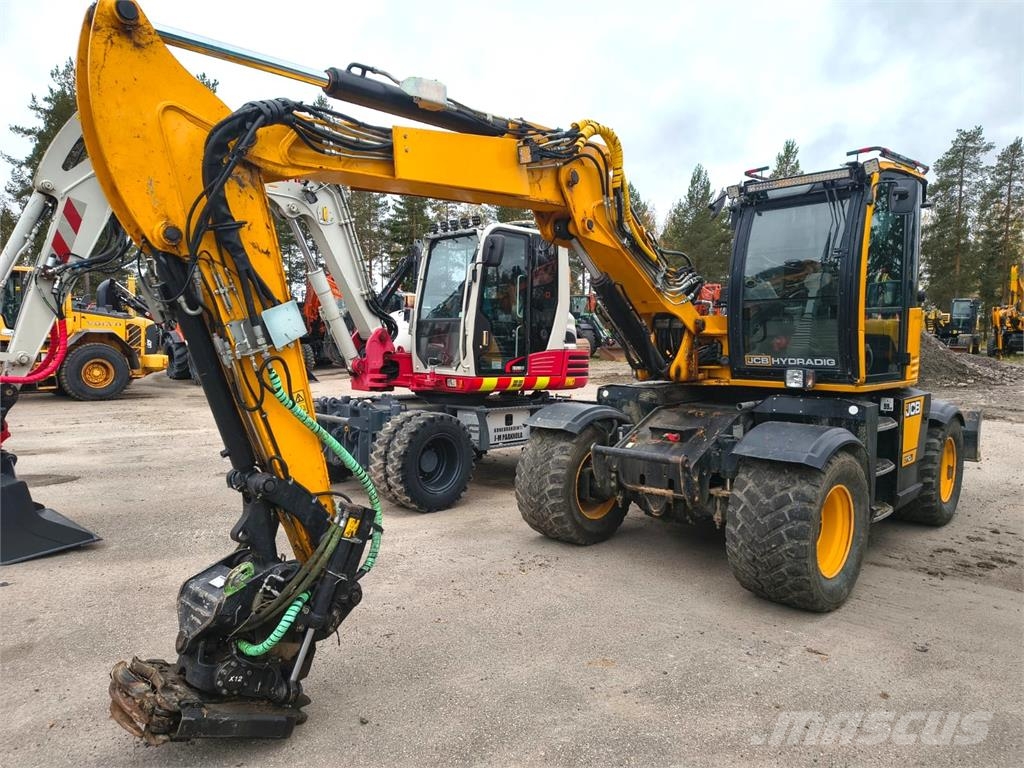 JCB HYDRADIG 110W PYÖRITTÄJÄLLÄ Pyöräkaivukoneet