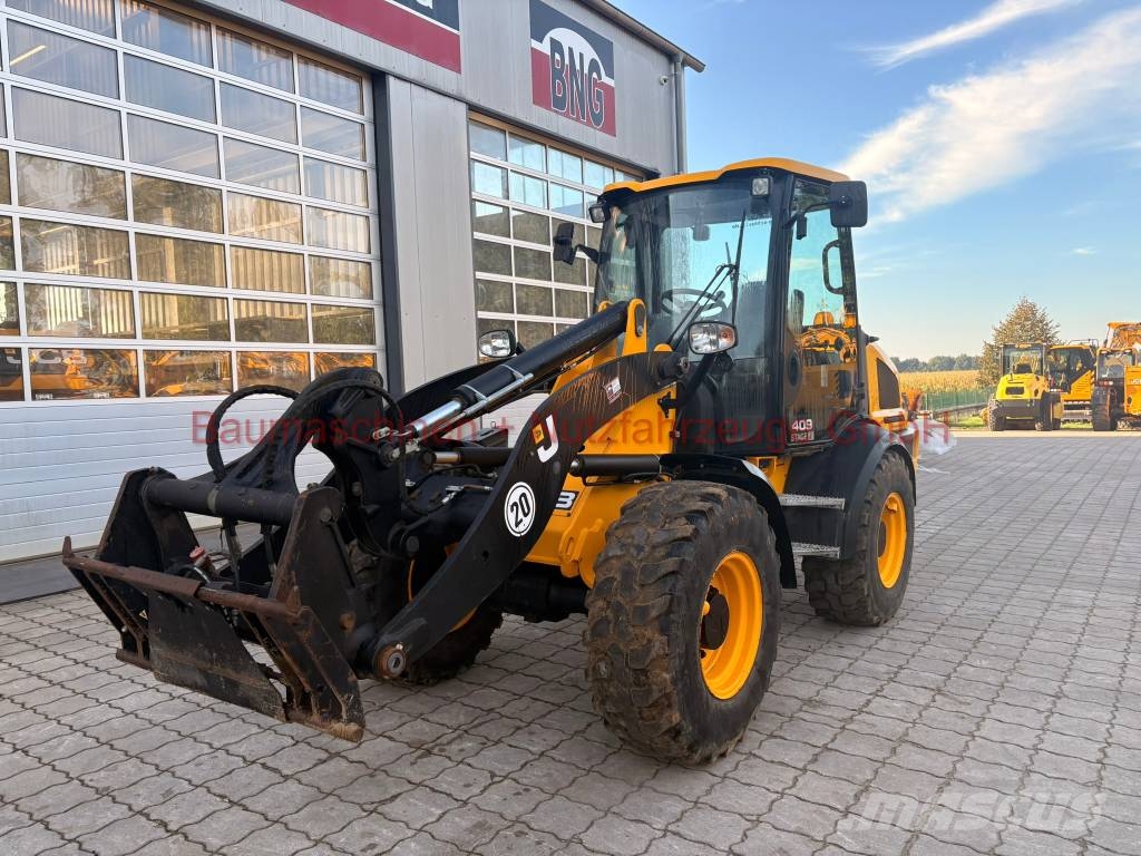 JCB 409 -gebraucht- Euro hydr. Cargadoras sobre ruedas