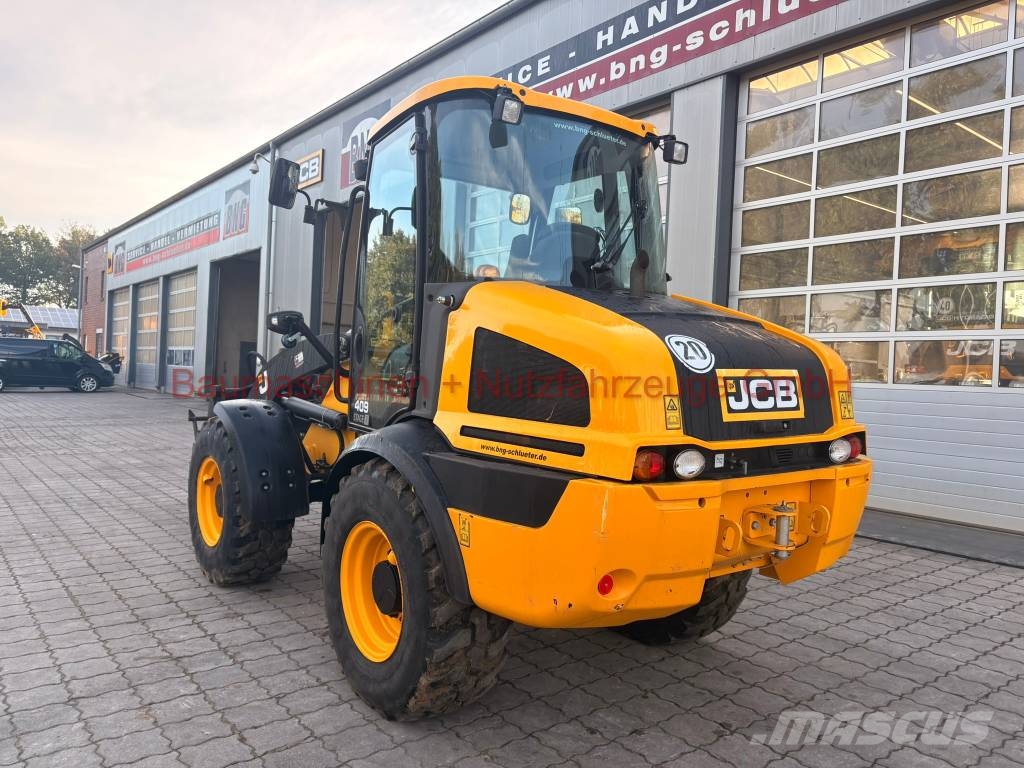JCB 409 -gebraucht- Euro hydr. Cargadoras sobre ruedas