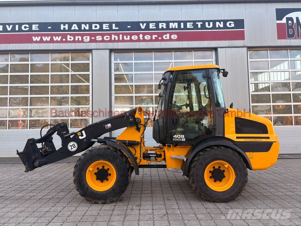 JCB 409 -gebraucht- Euro hydr. Cargadoras sobre ruedas