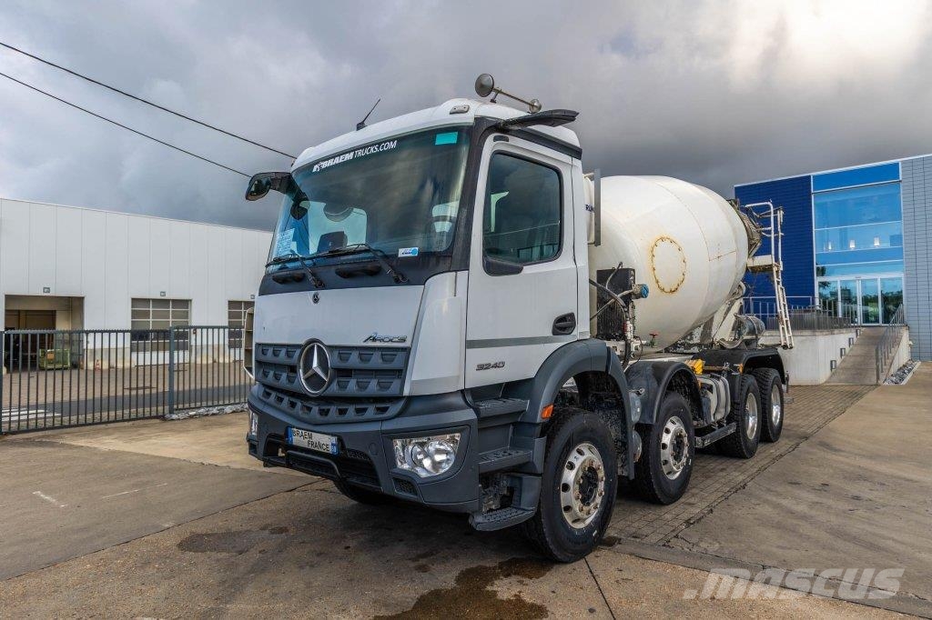 Mercedes-Benz AROCS 3240 BB+HARDOX 9m3 ミキサー車