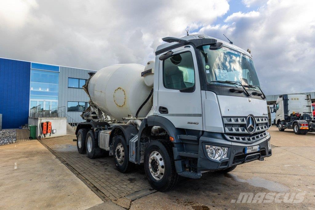 Mercedes-Benz AROCS 3240 BB+HARDOX 9m3 Автобетоновози