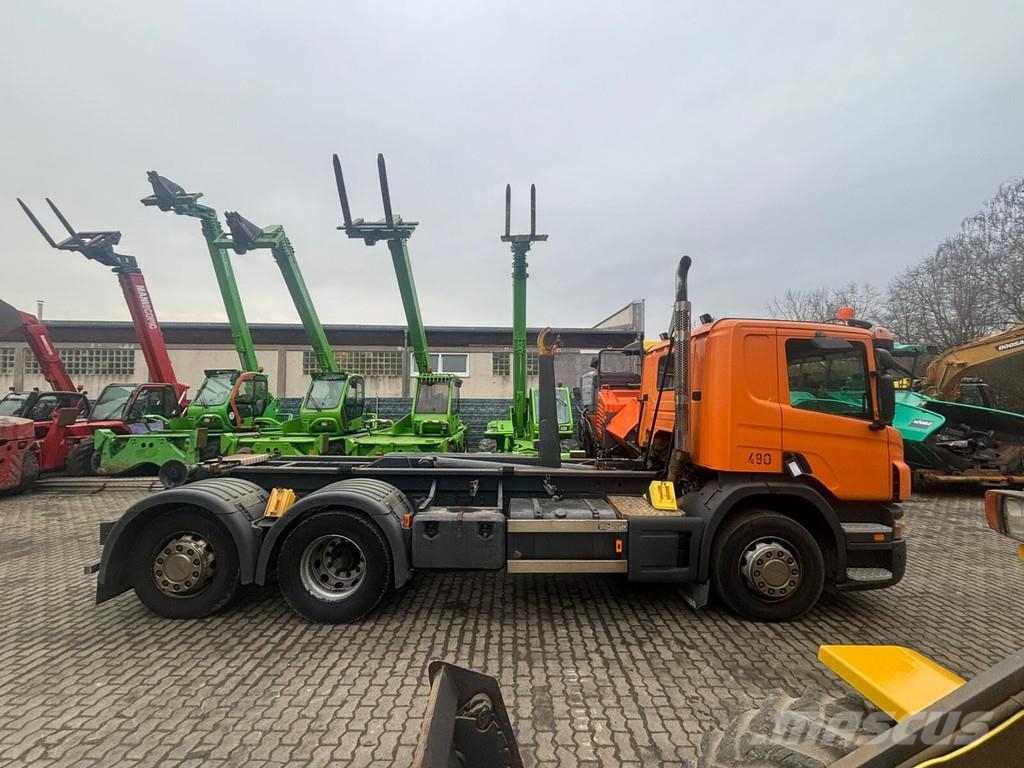 Scania P 360 شاحنات الرافعات الخطافية