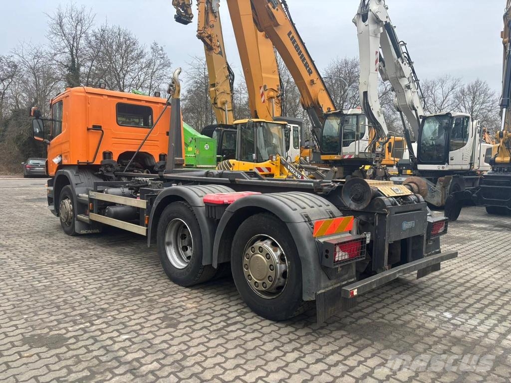 Scania P 360 شاحنات الرافعات الخطافية