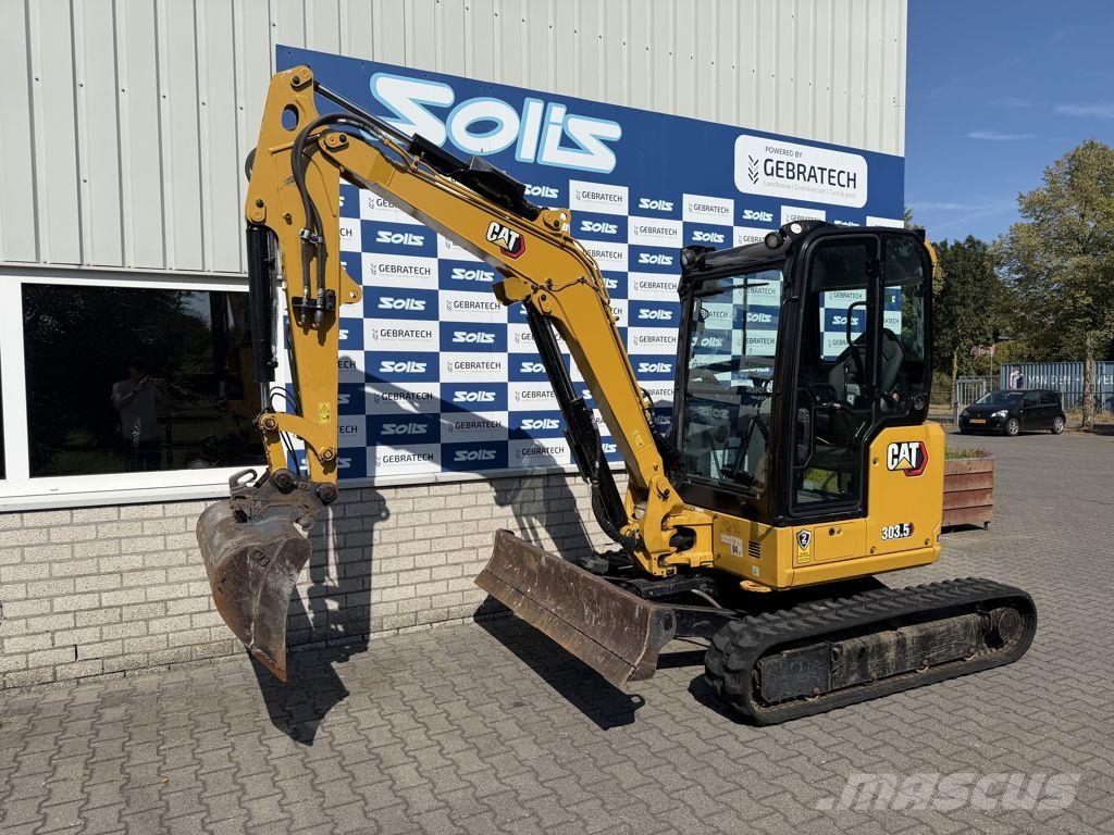 CAT 303.5 graafmachine minigraver rupskraan Minigraafmachines < 7t