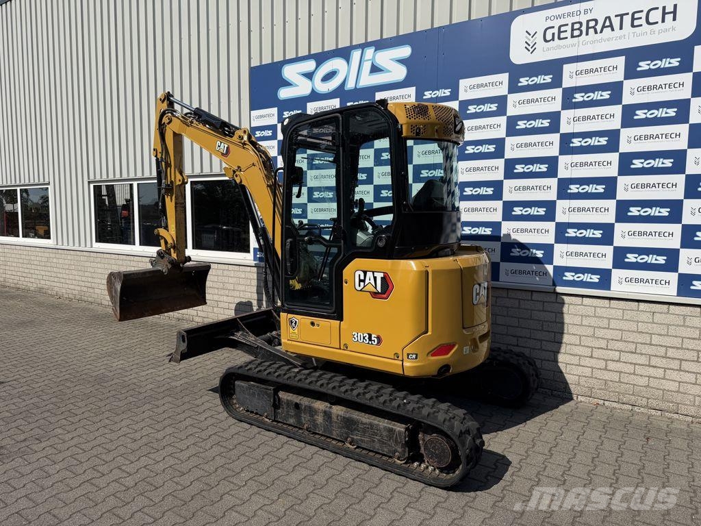 CAT 303.5 graafmachine minigraver rupskraan Minigraafmachines < 7t