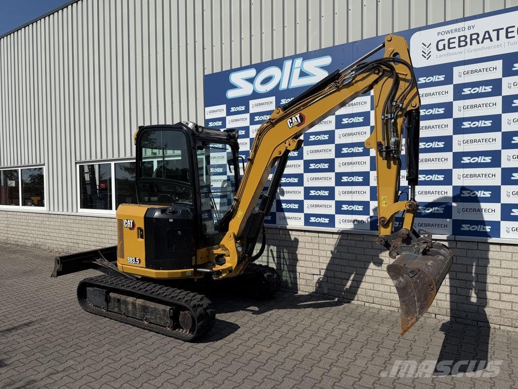 CAT 303.5 graafmachine minigraver rupskraan Minigraafmachines < 7t