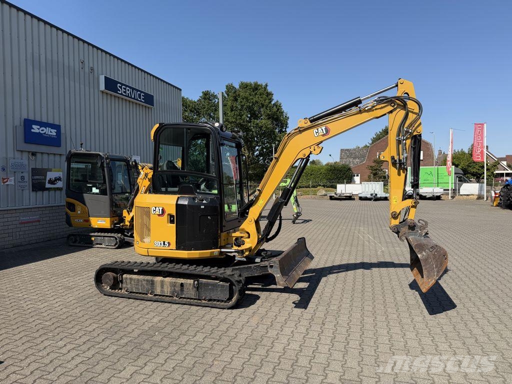 CAT 303.5 graafmachine minigraver rupskraan Minigraafmachines < 7t