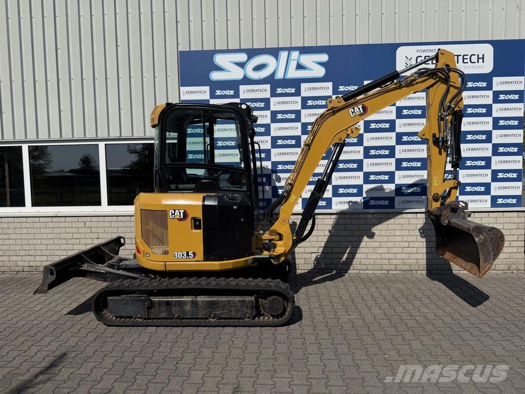 CAT 303.5 graafmachine minigraver rupskraan Minigraafmachines < 7t