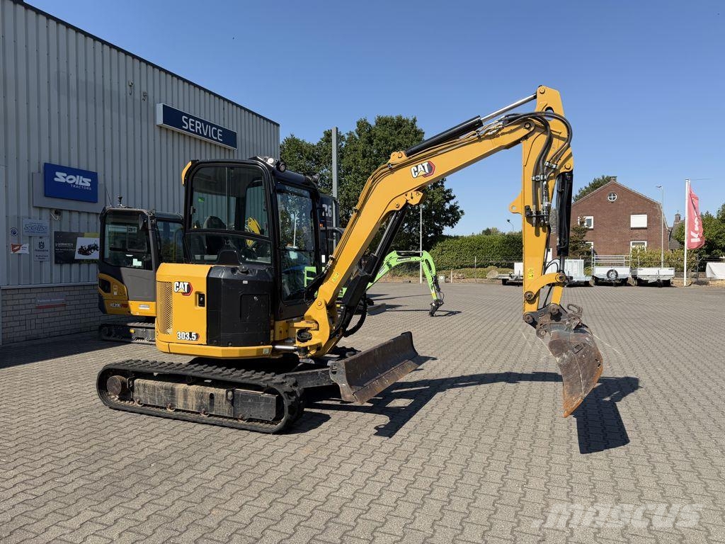 CAT 303.5 graafmachine minigraver rupskraan Minigraafmachines < 7t