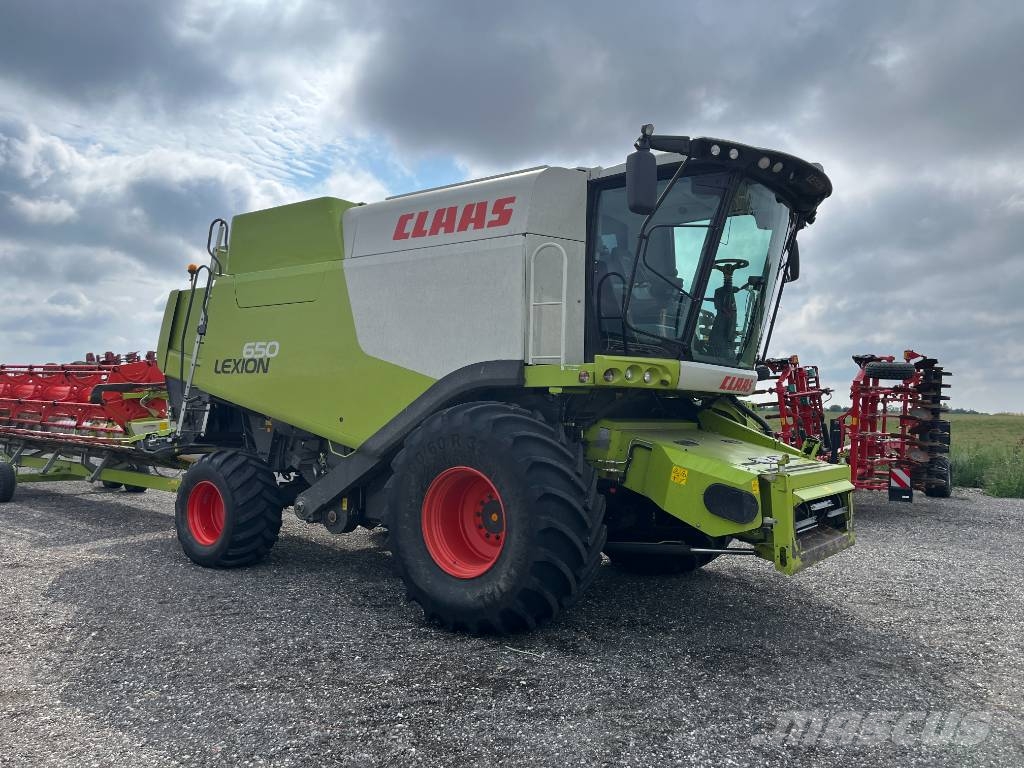 CLAAS Lexion 650 Θεριζοαλωνιστικές μηχανές