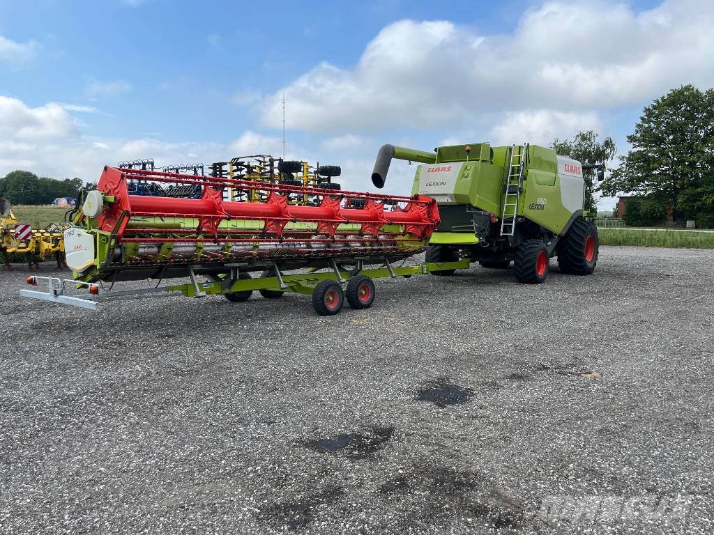 CLAAS Lexion 650 Θεριζοαλωνιστικές μηχανές