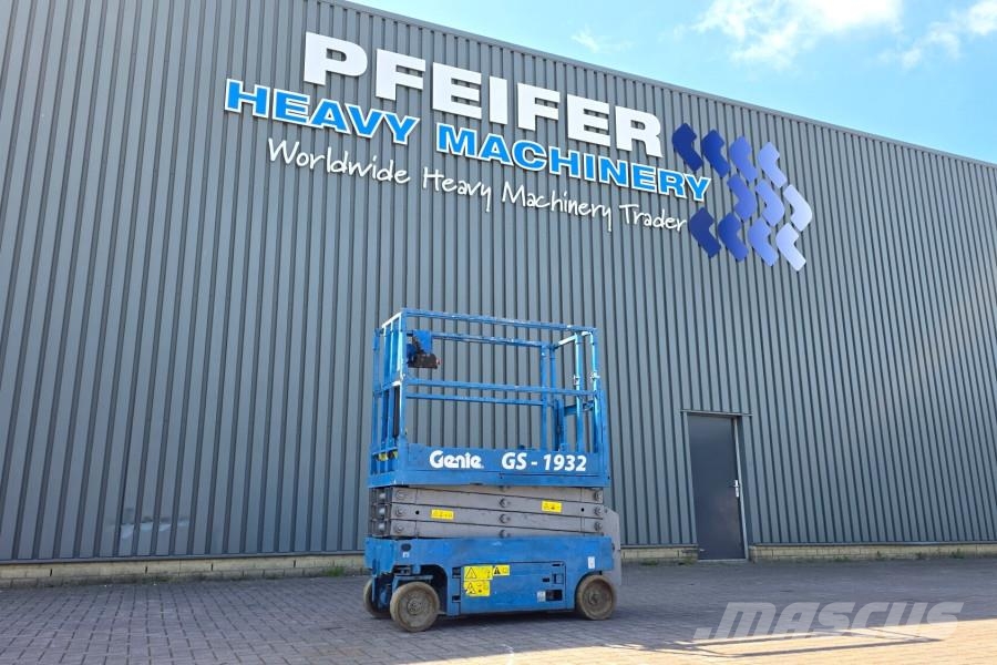 Genie GS1932 Electric, Working Height 7.8 m, 227kg Capac Saxliftar