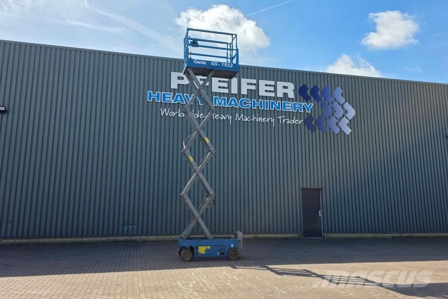 Genie GS1932 Electric, Working Height 7.8 m, 227kg Capac Saxliftar