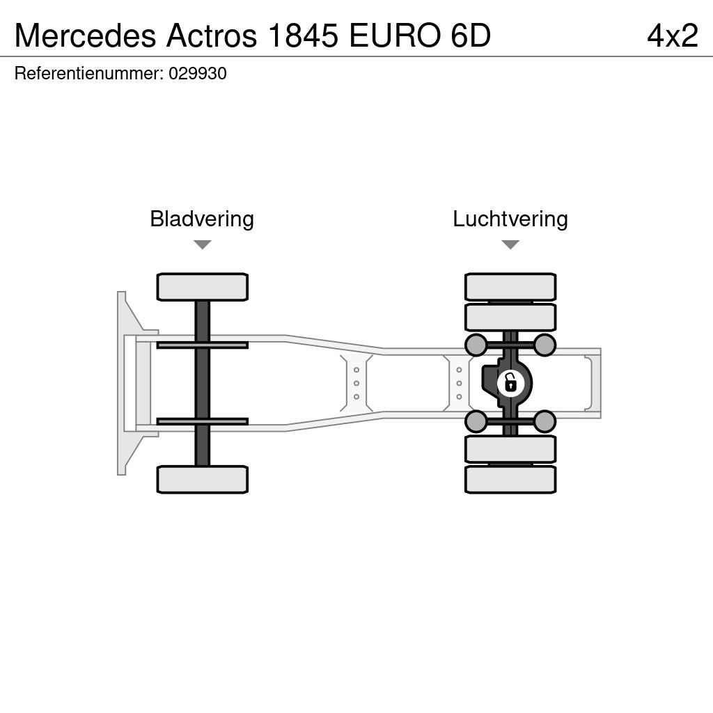 Mercedes-Benz Actros 1845 EURO 6D 트랙터 유닛