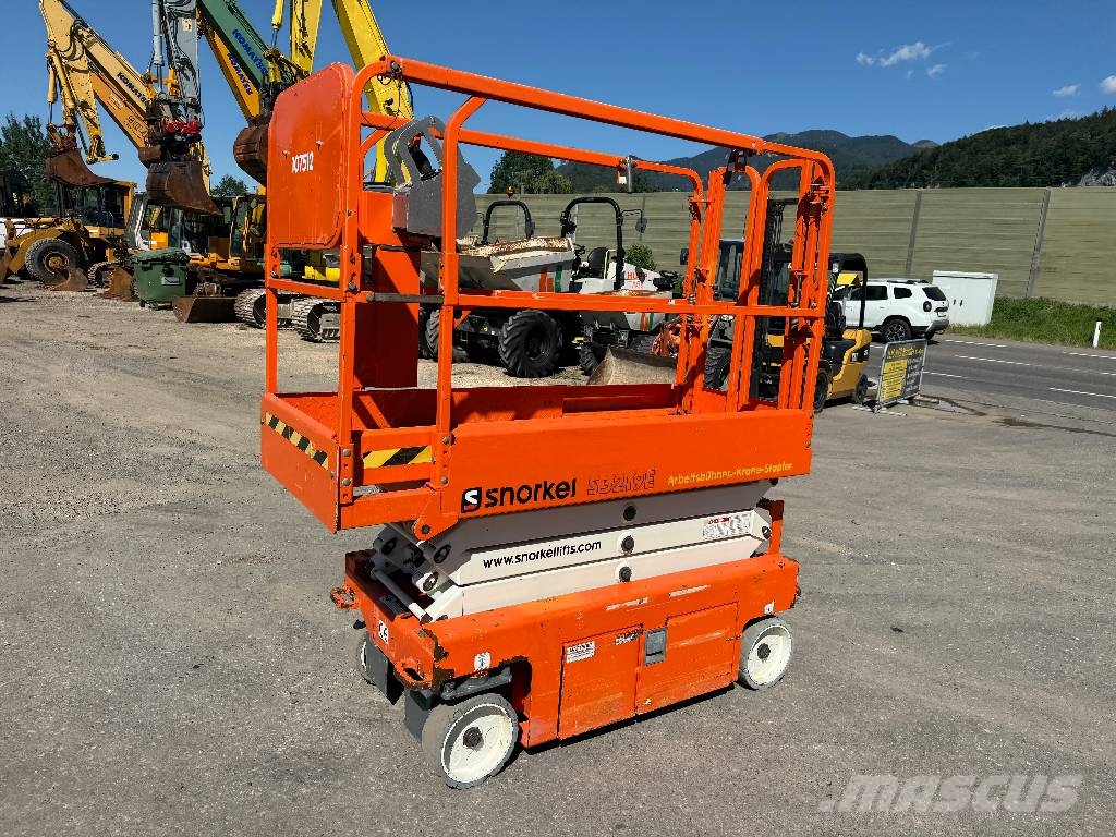 Snorkel S3219E 8 Meter Elektro Scherenbühne Ανυψωτήρες ψαλιδωτής άρθρωσης