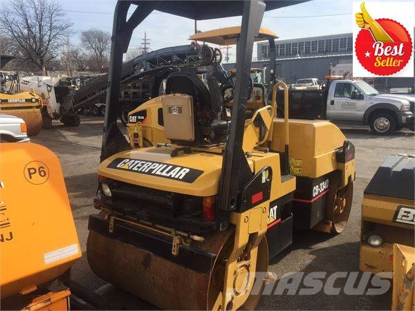 CAT CB 334 D 트윈 드럼 롤러