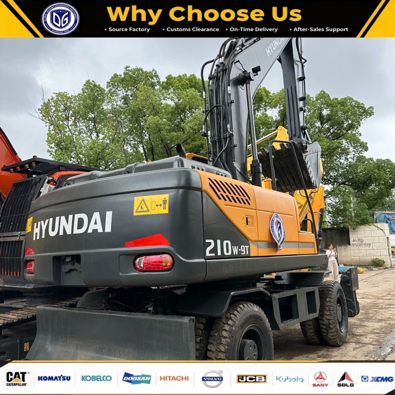 Hyundai R210w-9T Wheeled excavators