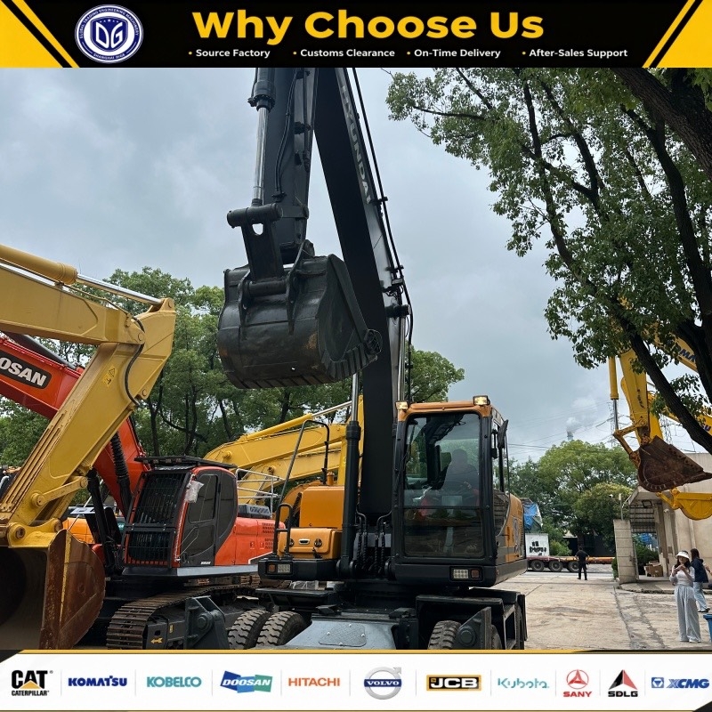 Hyundai R210w-9T Wheeled excavators