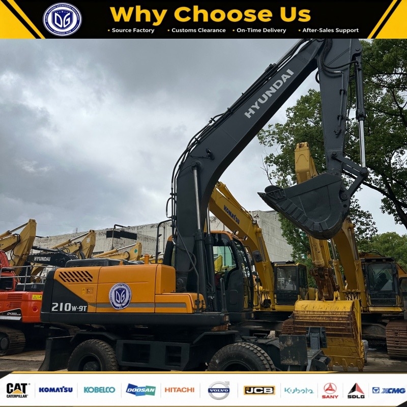 Hyundai R210w-9T Wheeled excavators