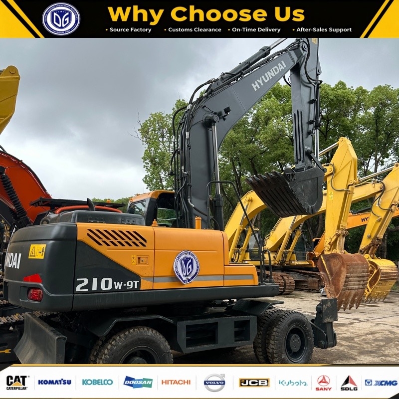 Hyundai R210w-9T Wheeled excavators
