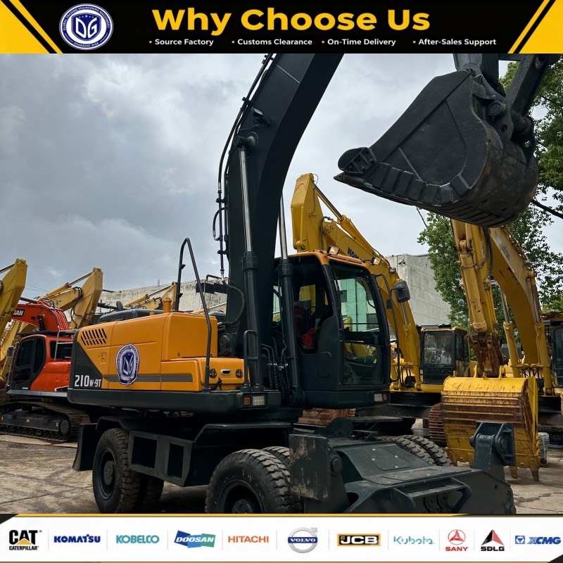 Hyundai R210w-9T Wheeled excavators