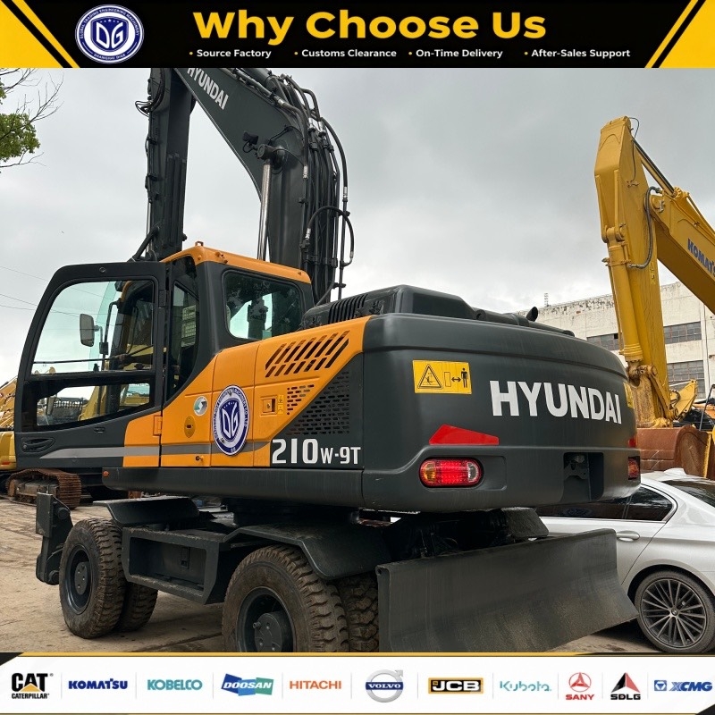 Hyundai R210w-9T Wheeled excavators