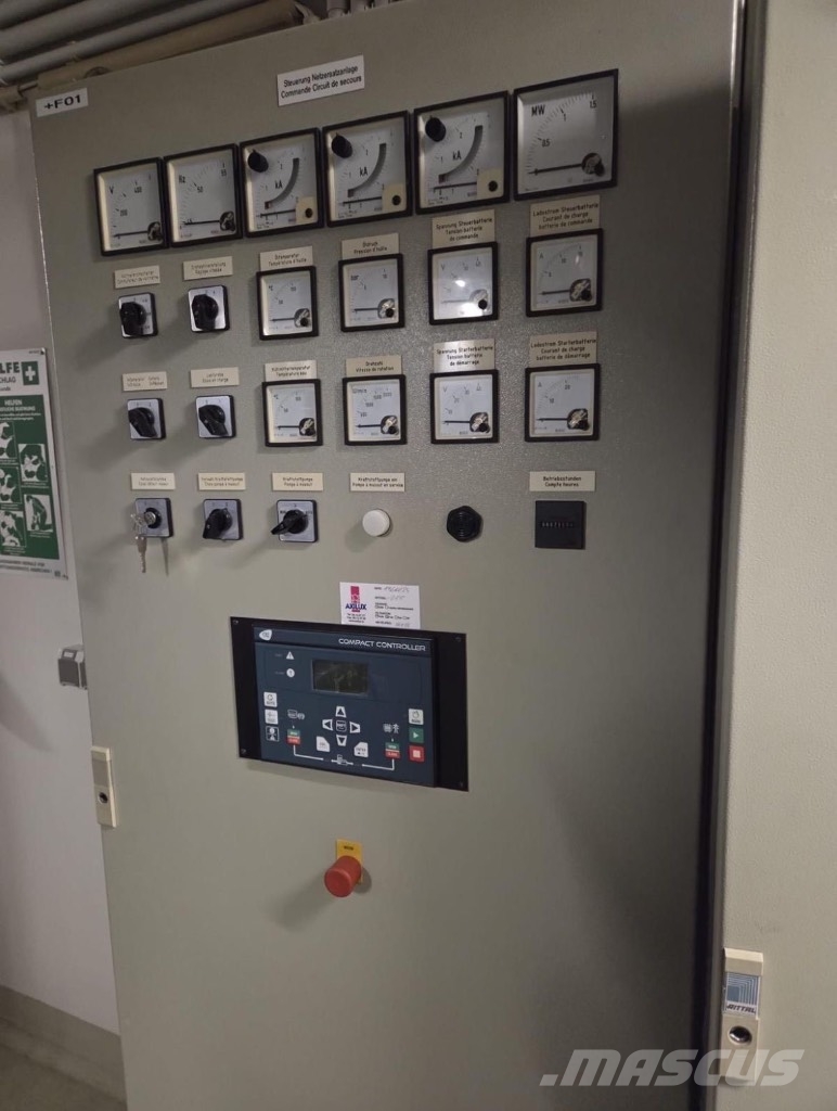 MTU Notstromaggregat 1600 KVA Generator 1280KW 12V4000 Geradores a diesel