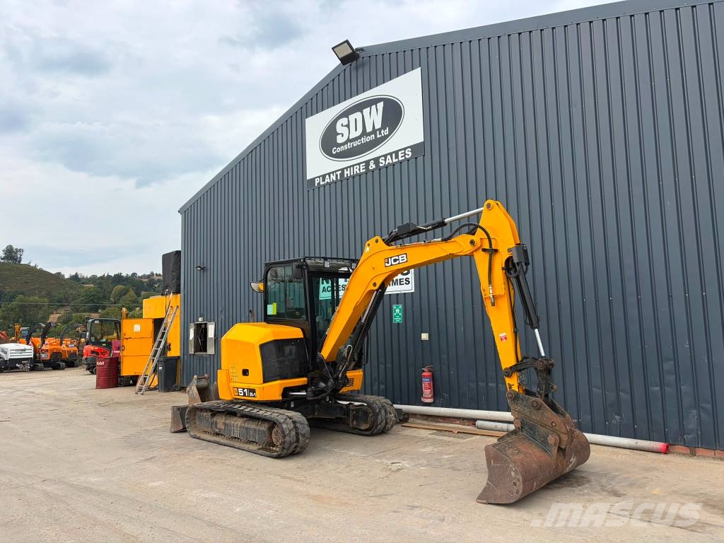 JCB 51 R-1 Mini rýpadla < 7t