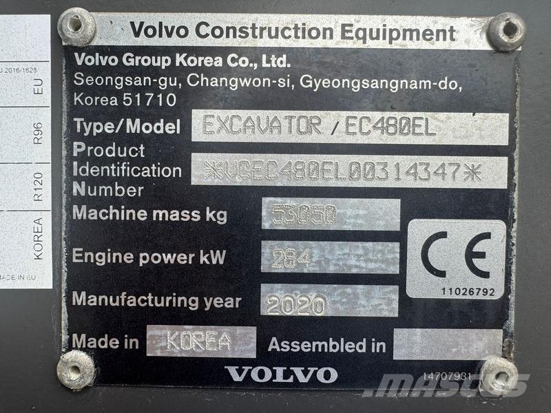 Volvo EC 480 EL Raupenbagger