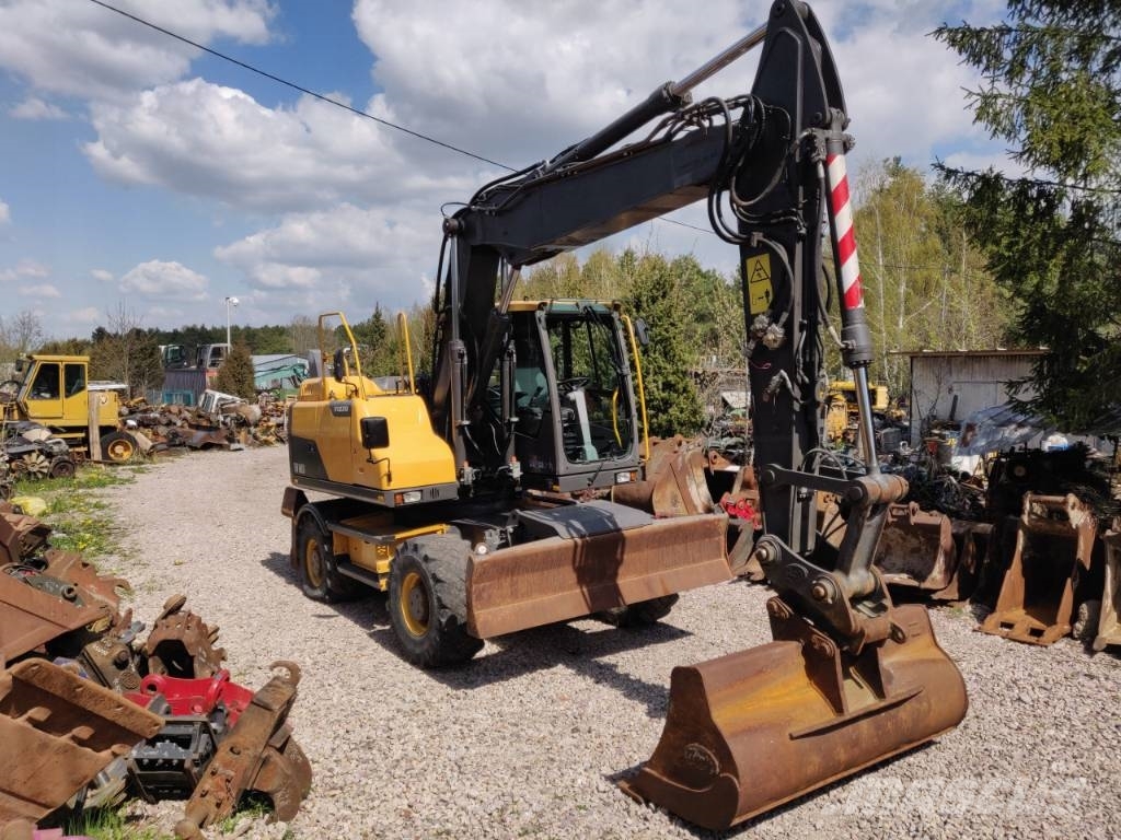 Volvo EW 160 D Ratiniai ekskavatoriai