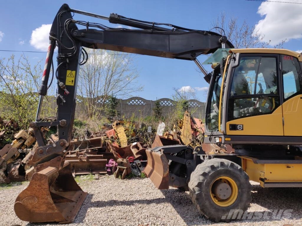 Volvo EW 160 D Ratiniai ekskavatoriai