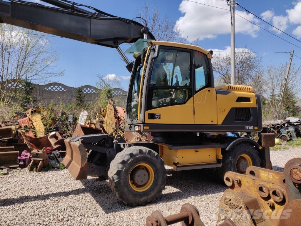 Volvo EW 160 D Ratiniai ekskavatoriai