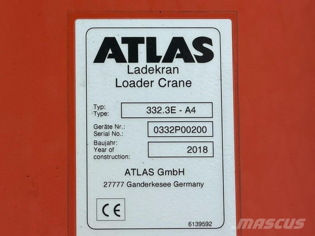MAN TGS 35.420 8x4 + CRANE ATLAS 332 (4x) - RADIO - 5/ Visurgājēji celtņi